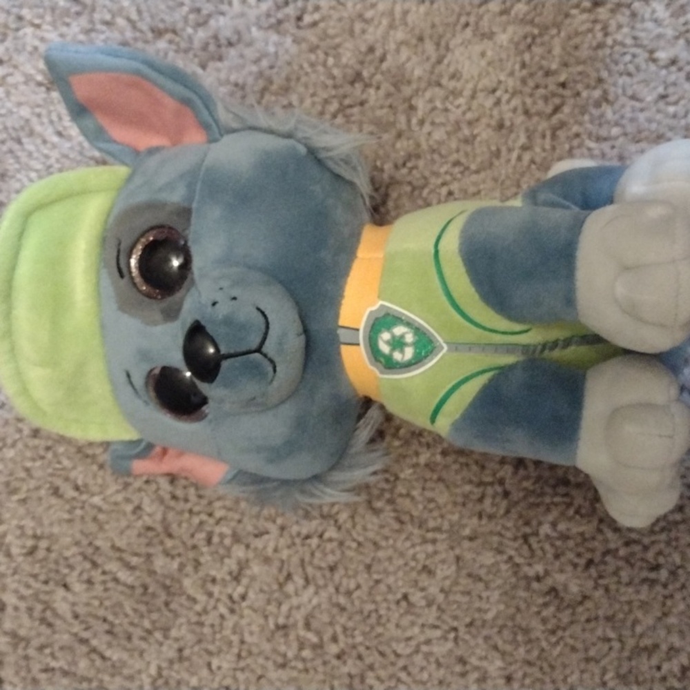 TY Rocky Dog- paw Patrol Multicolored
